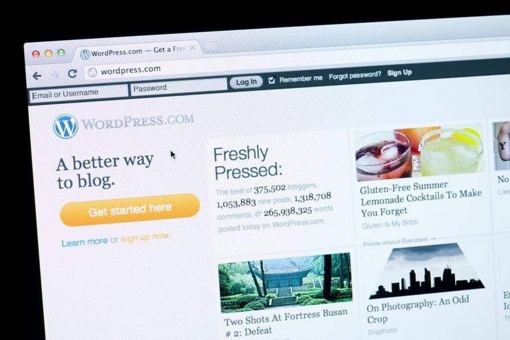 Accessing WordPress