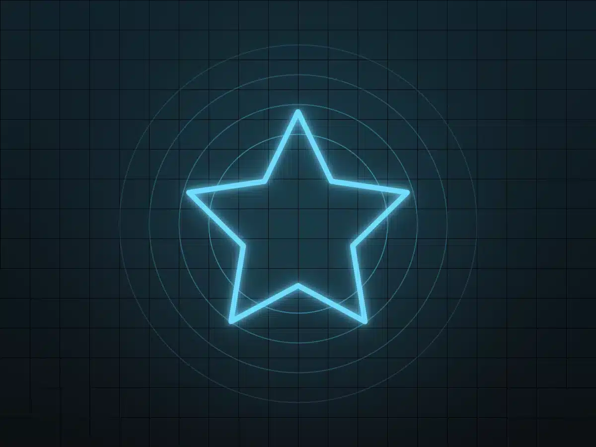Star representing reviews and reputation